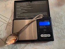 Vintage Nickel Silver  Spoon 21.7 Grams