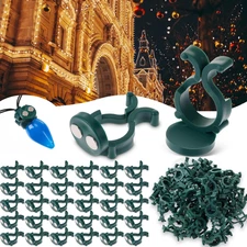 Christmas Magnetic Light Clips Bulk, Holiday Magnet Hooks, C9 Light Clips Holida