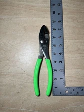 Mac Tools P301802G 8" Slip Joint Pliers Green Soft Grip