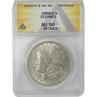 1896 O Morgan Dollar AU 50 Details ANACS Silver $1 Coin SKU:I18956