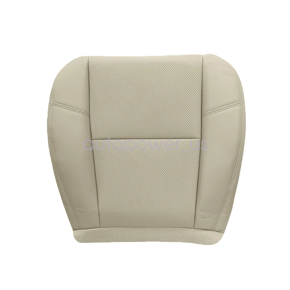 For 2007 2008 Cadillac Escalade Front / Second Row Leather Seat Cover / Foam Tan - Image 3 of 4