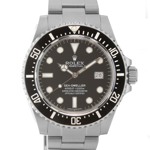 ROLEX Sea Dweller4000 116600 Warranty 2016 Box/Paper