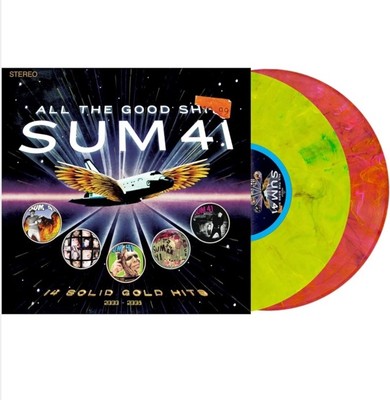 Sum 41 All The Good Shit Limited Edition Red & Green Vinyl New