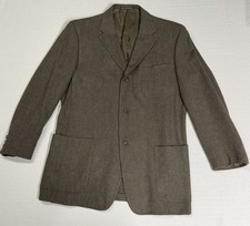 Ermenegildo Zegna Soft Unstructured Wool Cashmere Blend Sports Coat Blazer - 44R