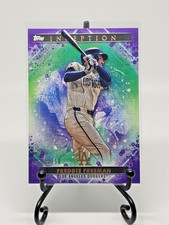 Freddie Freeman 2024 Topps Inception #42 Purple #/150 DODGERS