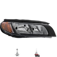 Halogen Scheinwerfer Rechts H9 FüR Volvo V70 III S80 II XC70 Inklusive Lampen