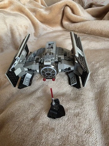 LEGO Star Wars: Darth Vader's Tie Fighter (8017)  with minifigure.