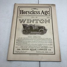 The Horseless Age - Antique Car Magazine April 5 1905 Volume 15 No. 14