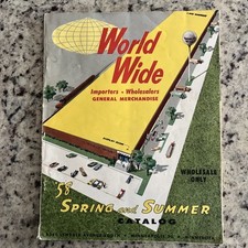 Vintage 1958 WORLD WIDE Catalog Fishing Campi...
