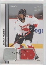 2023 Upper Deck Team Canada Juniors Women's WC Jersey Sarah Fillier #53 12l5