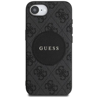 Guess iPhone 17e / 16e Hülle Case Cover MagSafe 4G Classic Logo Circle black