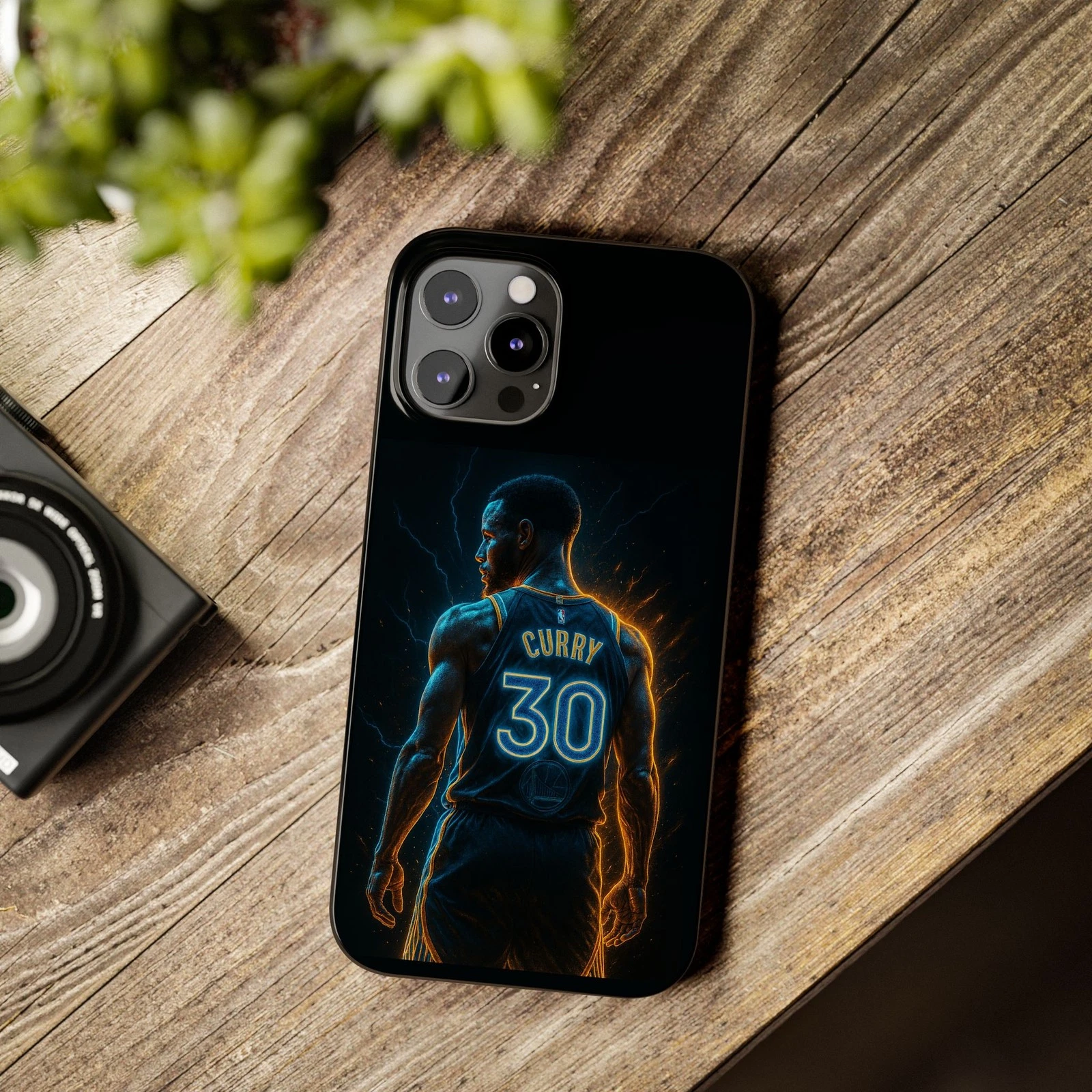 Stephen Curry Basketball iPhone Case, NBA Mobile Cover, Golden State Warriors