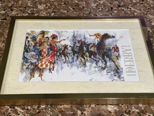 Churchill Downs 133th Running Kentucky Derby 2007 Official 11×8 Print Framed