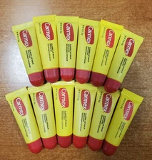 12 Tubes: Carmex Classic Original Medicated Lip Balm 0.35 oz. ea. (3131) NEW