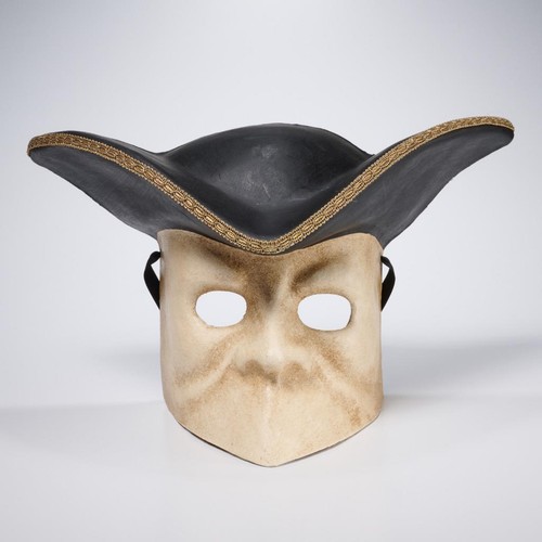 Venetian Italian Carnival Masquerade Mardi Gras Ball Pirate Tie Back Mask