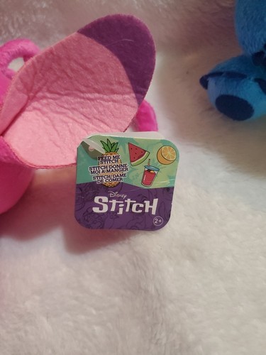 NEW~Disney Lilo & Stitch ANGEL W/STRAWBERRY & STITCH W/taco Feed Me Series 6" - Picture 3 of 9