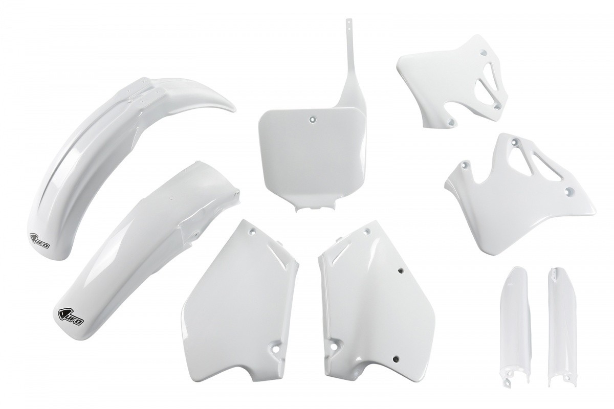 UFO Plastic Kit Honda CR 125 1995 - 1997 CR 250 95 - 1996  ALL WHITE