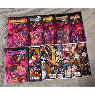 Onslaught TPB #1-6, Reborn 1-5 & Marvel Milestones (Marvel Comics) Lot of 12