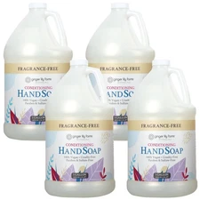 Ginger Lily Farms Fragrance-Free Hand Soap Refill 128 oz Case of 4