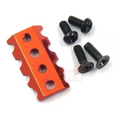 PN Racing Mini-Z MR03 High Clamp Force T-Plate Mount (Orange) Part#: MR3009