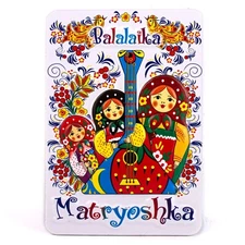 Russian Nesting Doll Fridge Magnet Matryoshka Refrigerator Magnet 2.7x4"