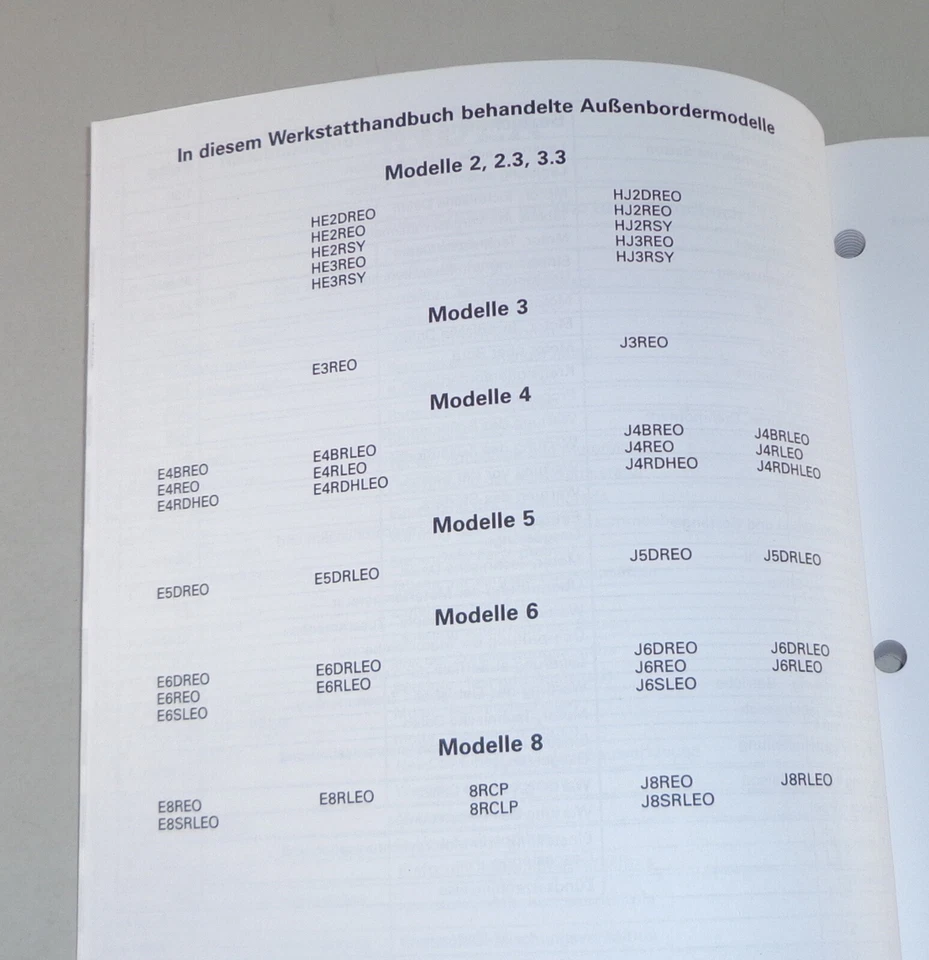 Manual de Taller Johnson Fueraborda Motor Barco Capacidad 2 3 4 5 6 8 Cv V.1994 - Imagen 2 de 3