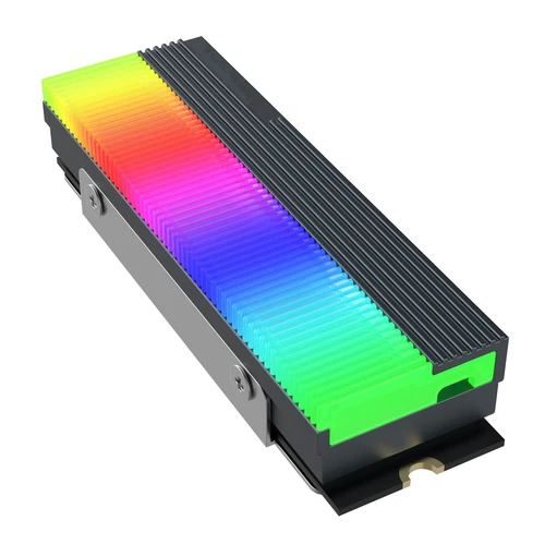 M.2 2280 NVME NGFF SSD Heatsink Cooler ARGB Solid State Disk Heat Sink Radiator