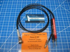 Custom RF & Audio Probe Set for Paco Z-80 Signal Tracer - Assembled