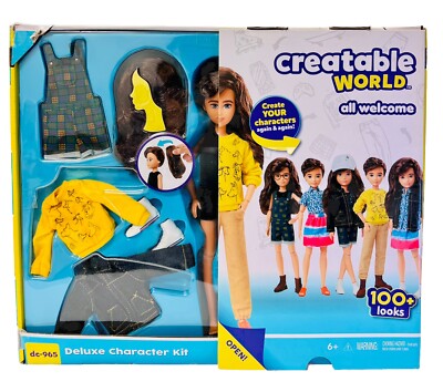 Creatable World Deluxe Character Kit Doll & Outfit Set DC-965 NEW