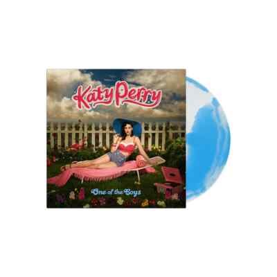 KATY PERRY LP - One Of The Boys 15th Anniversary CLOUDY BLUE SKY VINYL UNSEALED