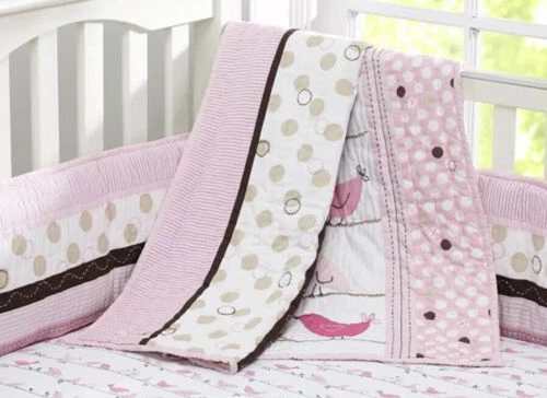 Forros para cuna de malla de algodón Pottery Barn para niños y niñas