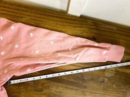 Women’s Ivory Ella Pajama Sleep Set Long Sleeve + Shorts Pink Elephants Size XL - Picture 8 of 12
