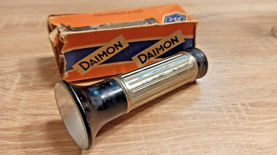 Vintage Signal Taschenlampe Daimon 414 – Trödelfuchs Vintage Shop