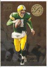BRETT FAVRE INSERT 1996 PINNACLE ZENITH PROOF POSITIVE Z-144 GREEN BAY PACKERS
