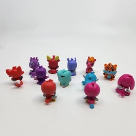 Lot of 12 Common Hatchimals Colleggtibles Foxfin Girreo Toucoo Dolfinch