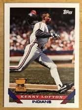 1995 Topps Kenny Lofton Rookie Card RC #331 Cleveland Indians High Grade NM O/C