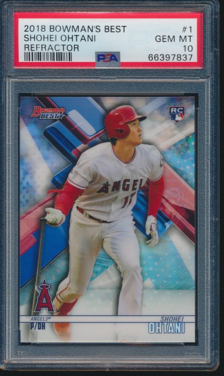【大谷翔平 RC PSA10】2018 Bowman Shohei Ohtani PSA 10 SHOHEI OHTANI/OTANI 2018 BOWMAN #49 LA ANGELS Rookie Card