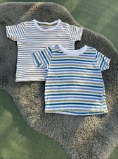 HM Baby T-Shirt | Gr. 80 | Gestreift | Primark | Newborn | 2-er | Unisex