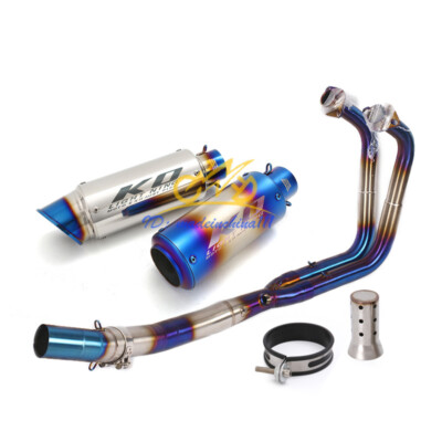 For Kawasaki Ninja 400 Z400 2017-2022 Whole System Muffler Exhaust Header Pipe