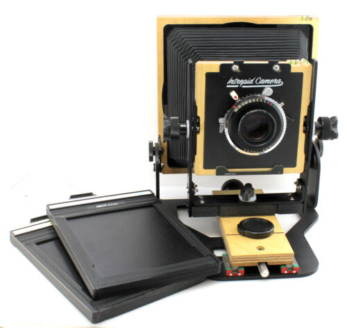 Intrepid 5x4 Field Large format Camera W/ Xenar 150mm F/5.6 & fresnel screen - Picture 1 of 7