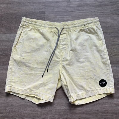 RVCA Mens XL Casual Drawstring Shorts 