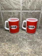 Vintage 1960s Federal Glass Herb Ox Mug