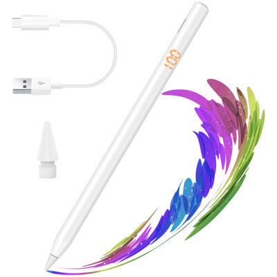 Callstel Aktiver Touchscreen-Eingabestift für iPad Air/mini/Pro, Palm Rejection