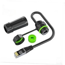 Waterproof Ethernet Extension Cable, Ethernet Adapter for Starlink Gen 1 Black