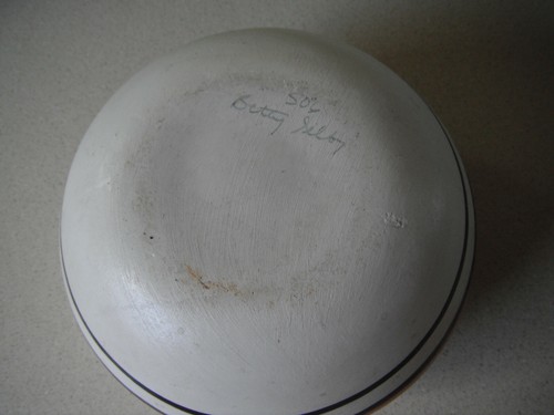 Native American Pottery Bowl by Betty Selby - Signed - 1970's - Picture 7 of 9