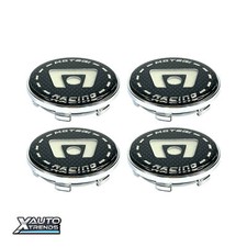 4 X Motegi Racing Wheel Center Cap Snap In Silver Logo 2201010103 4 X Motegi Racing Wheel Center Cap Snap In Silver Logo 2201010103