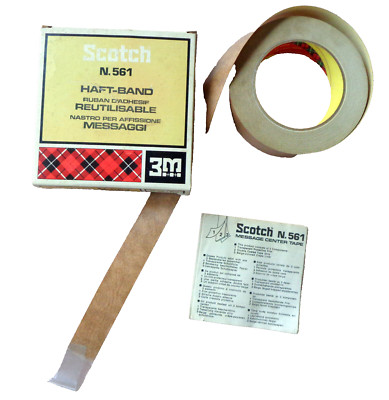 Altes Vintage Haft-Band N. 561   Fa. Scotch 3M (USA)