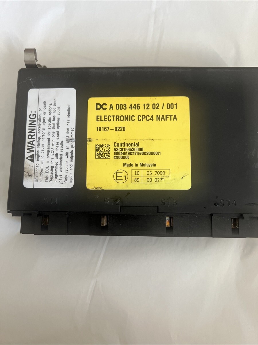 A 003 446 12 02 / 001 Freightliner Cascadia Electronic CPC4