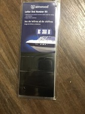 ATTWOOD Marine Letter And Number Kit - Boat Watercraft