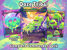 Ooze Tribal Commander Deck Group Hug MTG EDH Anime Style Proxy Deck